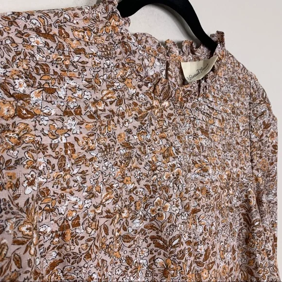 UNIVERSAL THREADS Microfloral Tiered Cottage Core Midi Maxi Dress Large - Picture 6 of 12